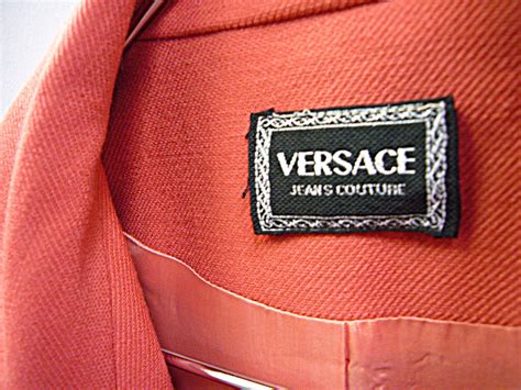 versace collection label